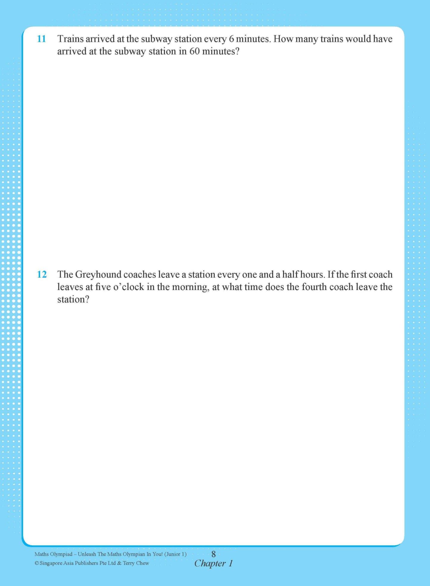 Maths Olympiad Junior 1