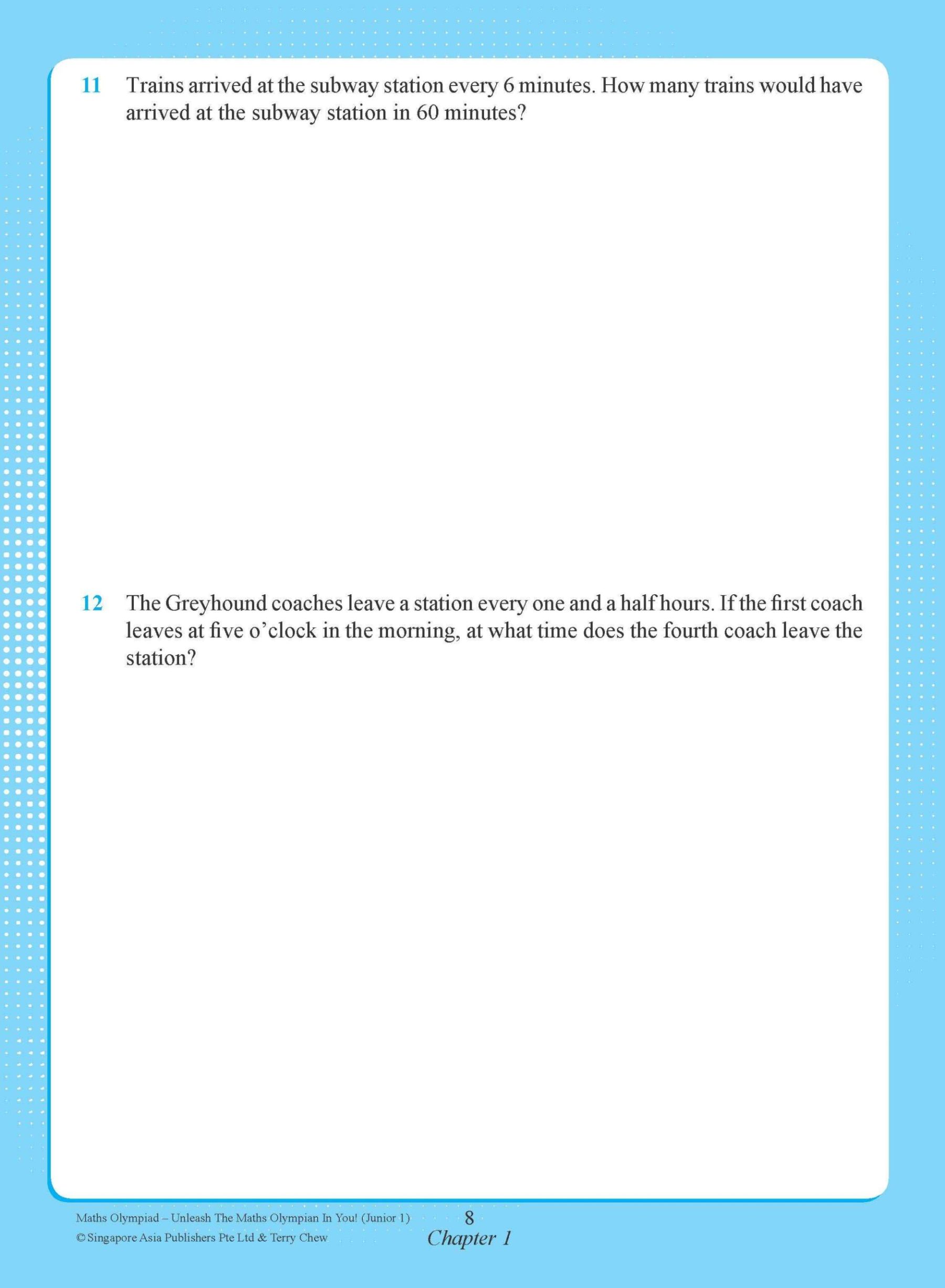 Maths Olympiad Junior 1