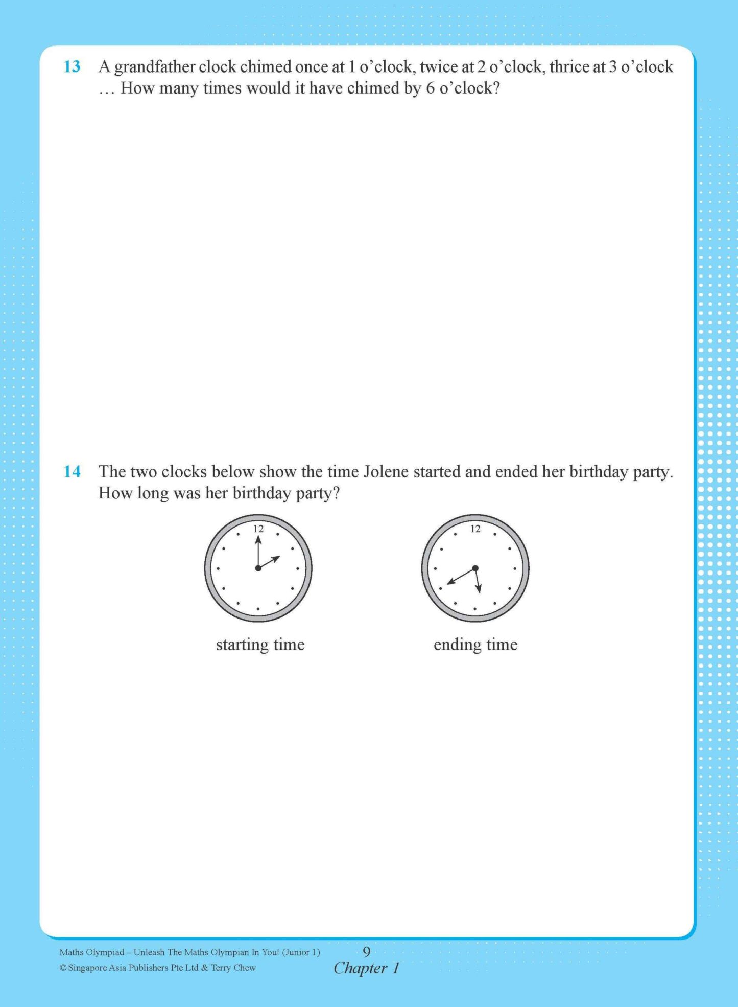 Maths Olympiad Junior 1