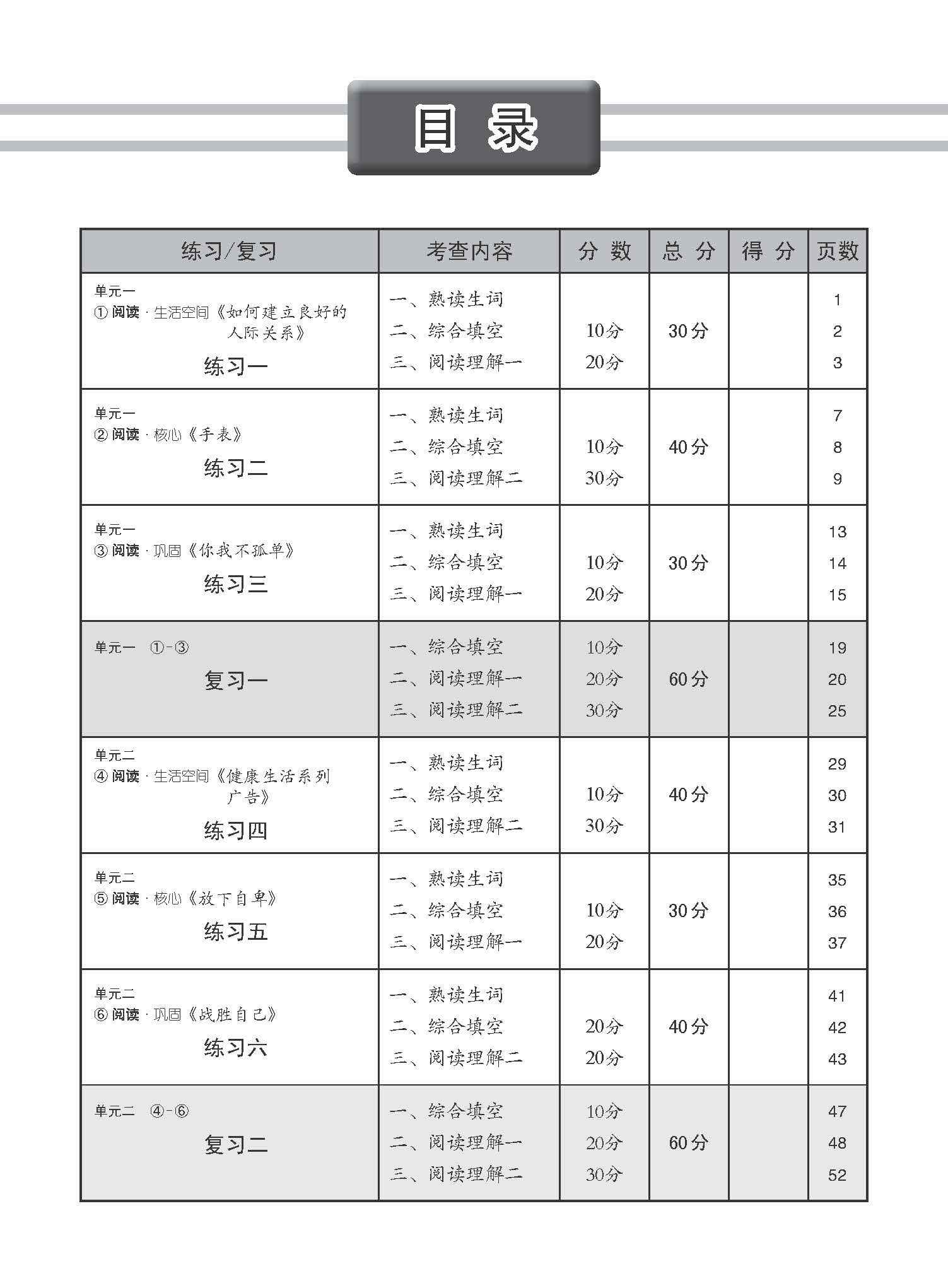中学三年级 普通学术华文 每课必练 / Topical Lesson Practice For Secondary 3 [Normal Academic Chinese]