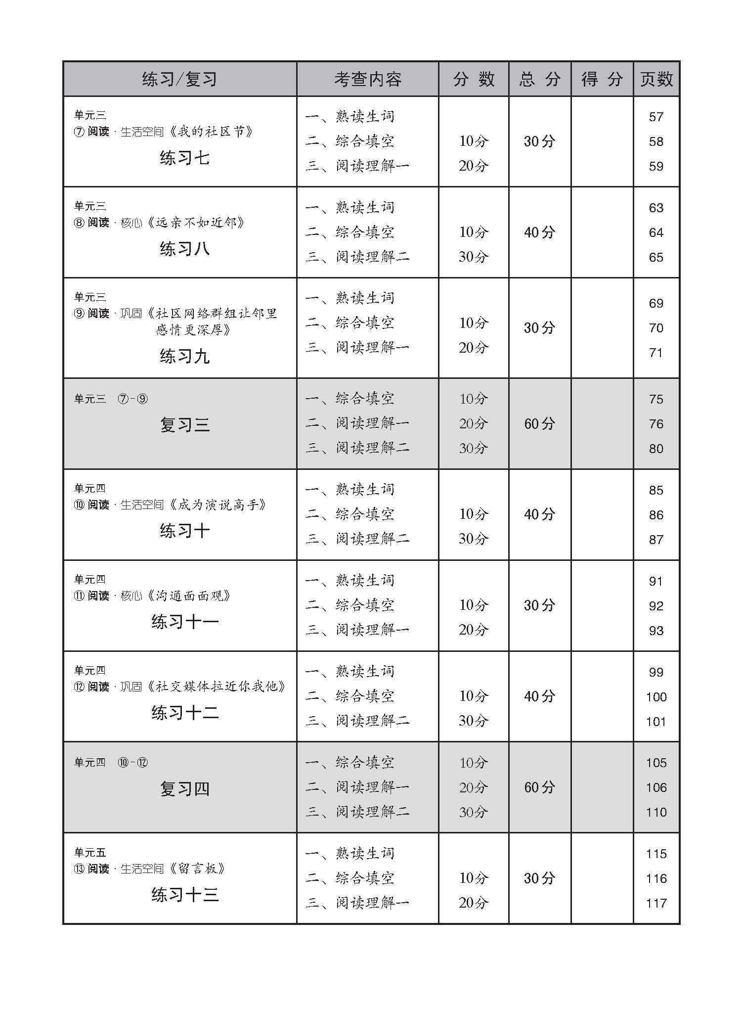 中学三年级 普通学术华文 每课必练 / Topical Lesson Practice For Secondary 3 [Normal Academic Chinese]