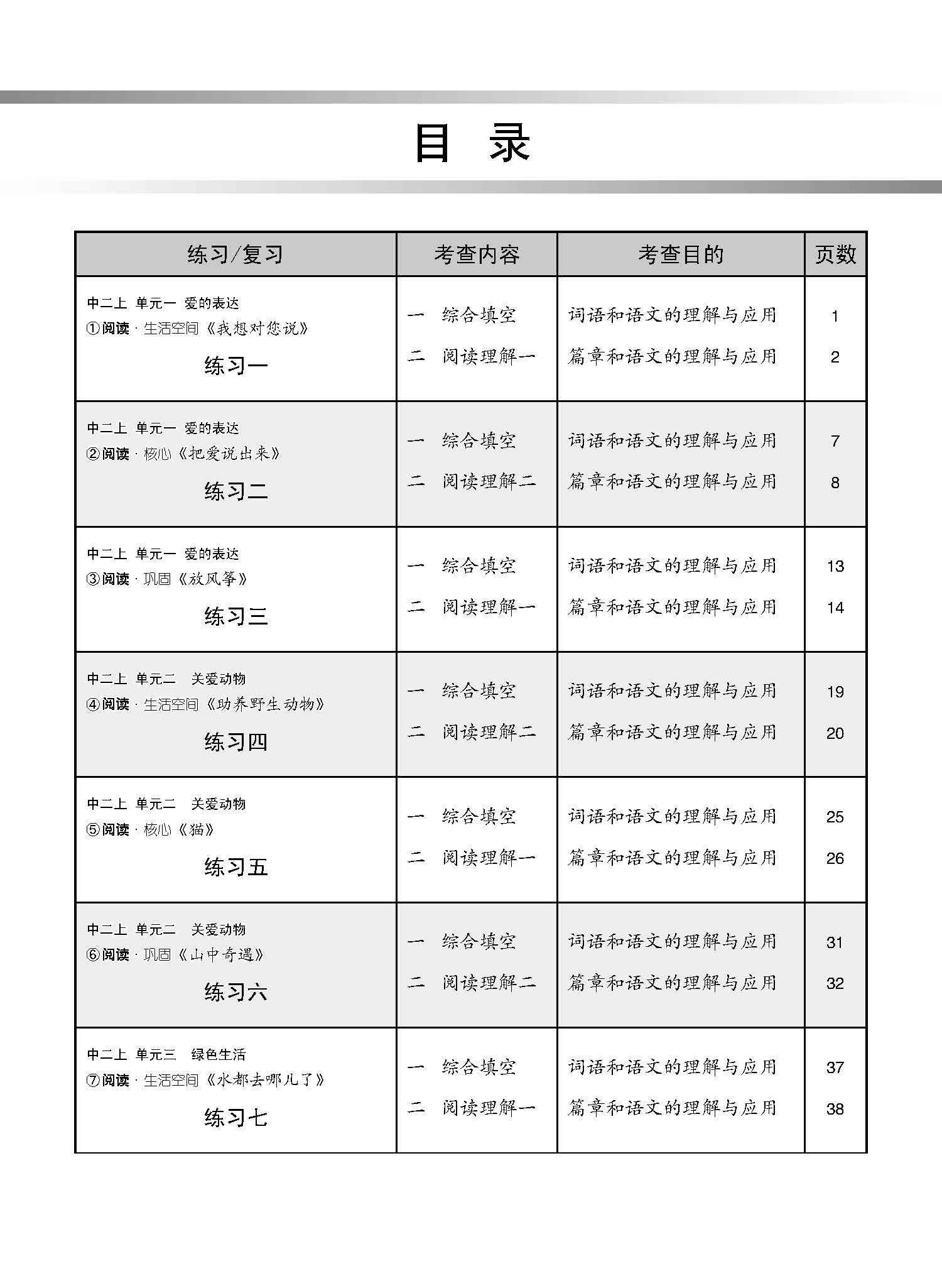 新编中二上学期适用快捷华文课文练习 / Topical Lesson Exercises For Secondary 2(A) [Express Chinese]