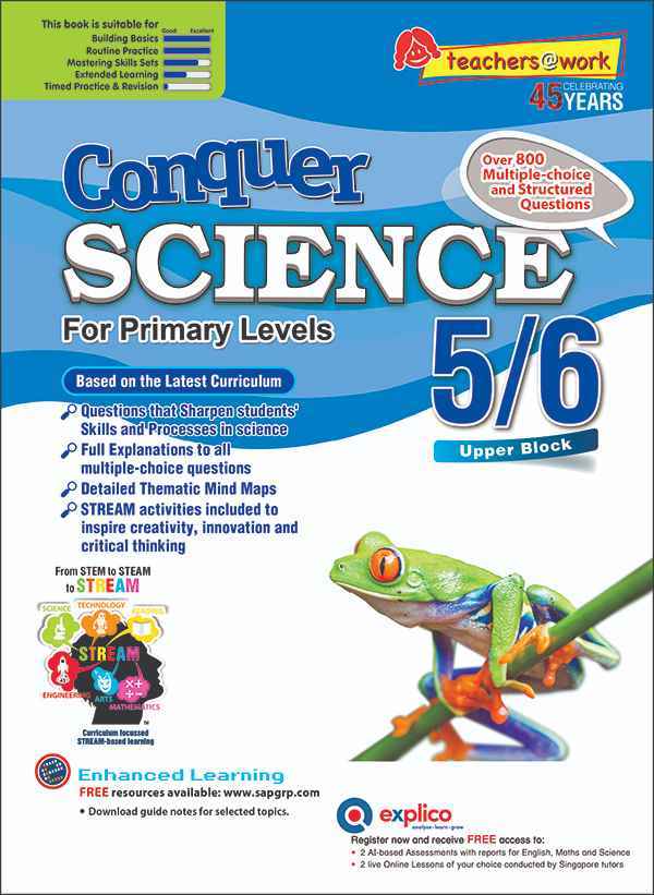 Conquer SCIENCE For Primary Levels 5/6