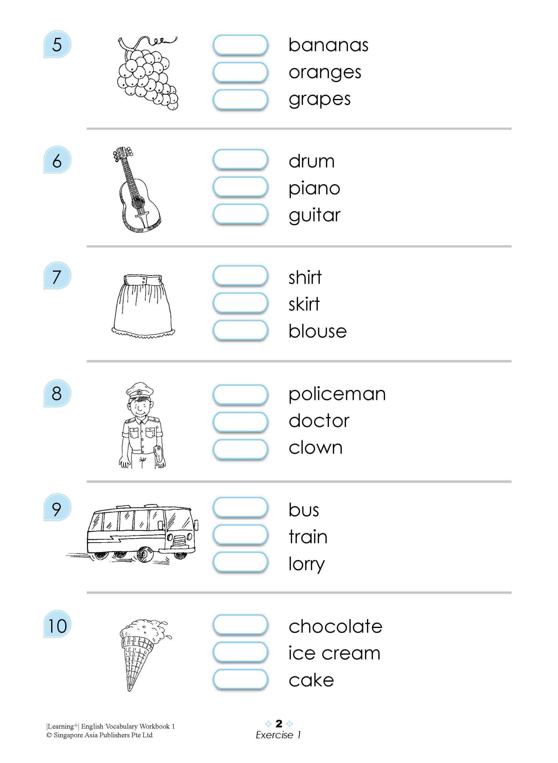 LEARNING+ ENGLISH VOCABULARY Workbook 1