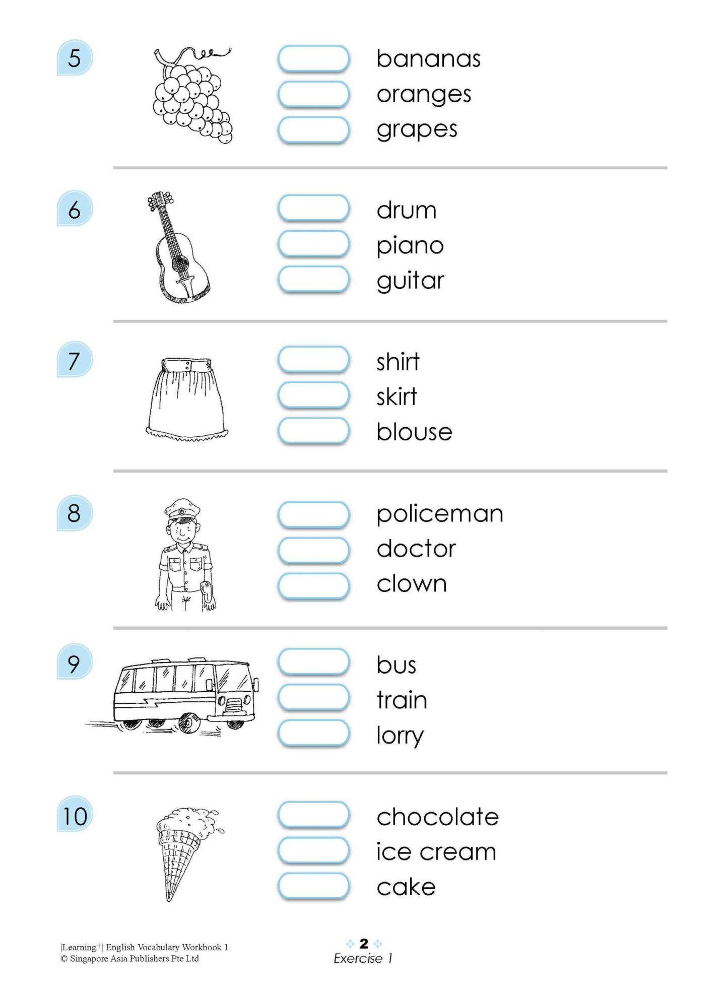 LEARNING+ ENGLISH VOCABULARY Workbook 1