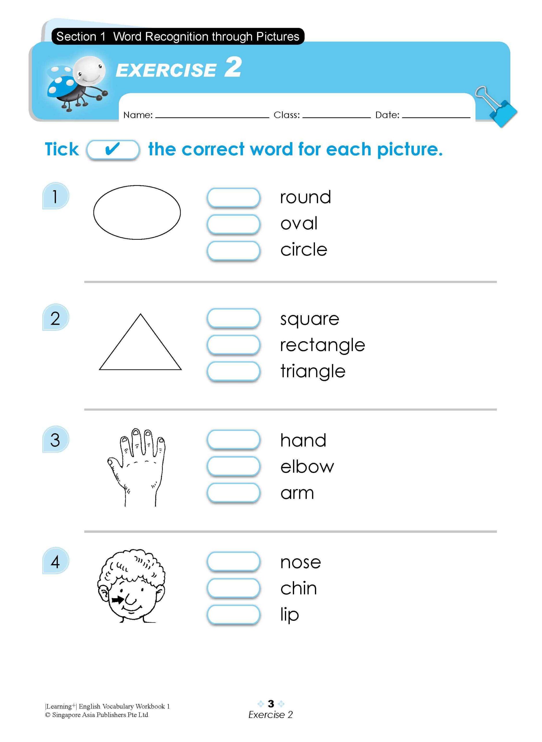 LEARNING+ ENGLISH VOCABULARY Workbook 1