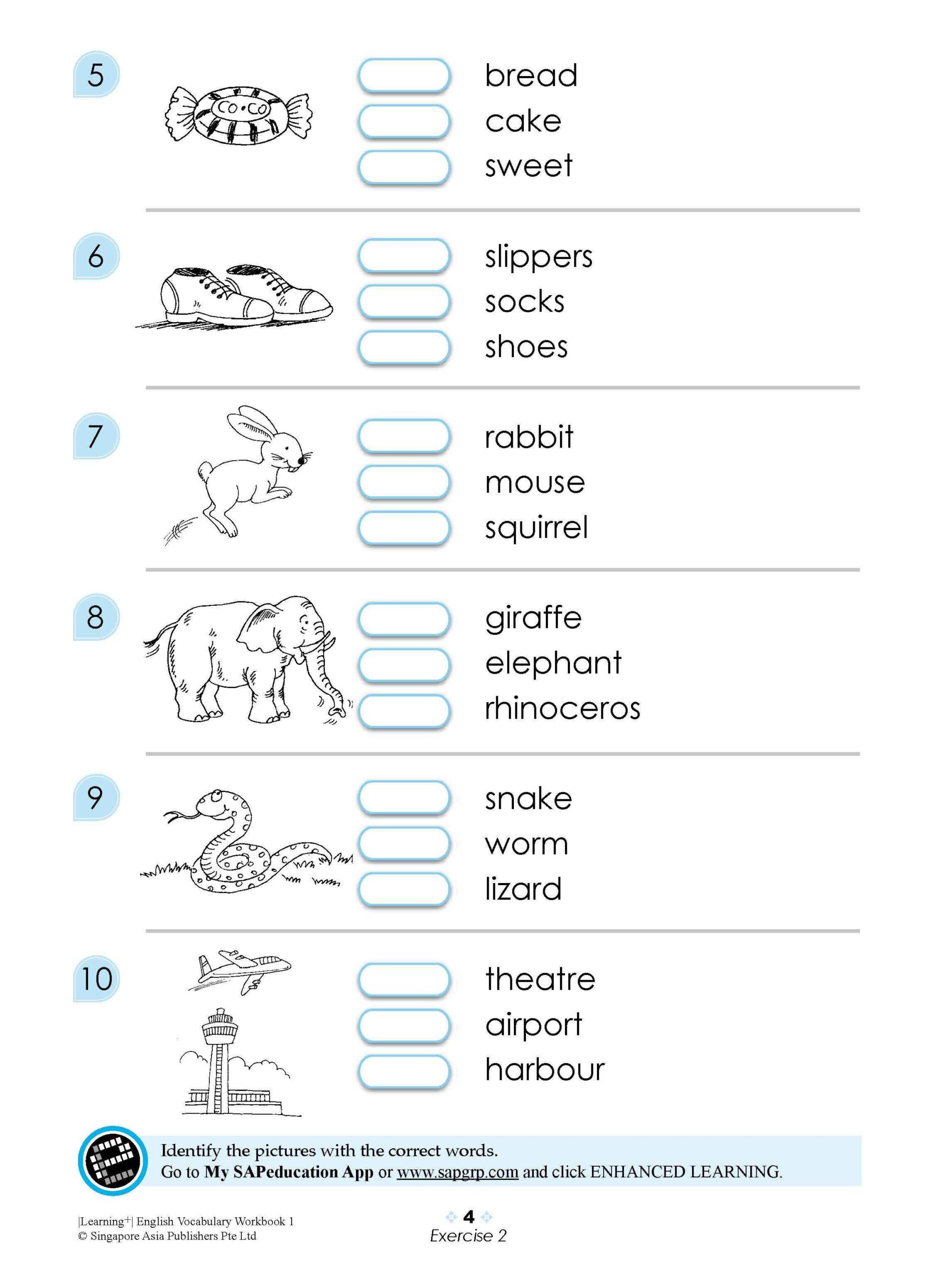 LEARNING+ ENGLISH VOCABULARY Workbook 1