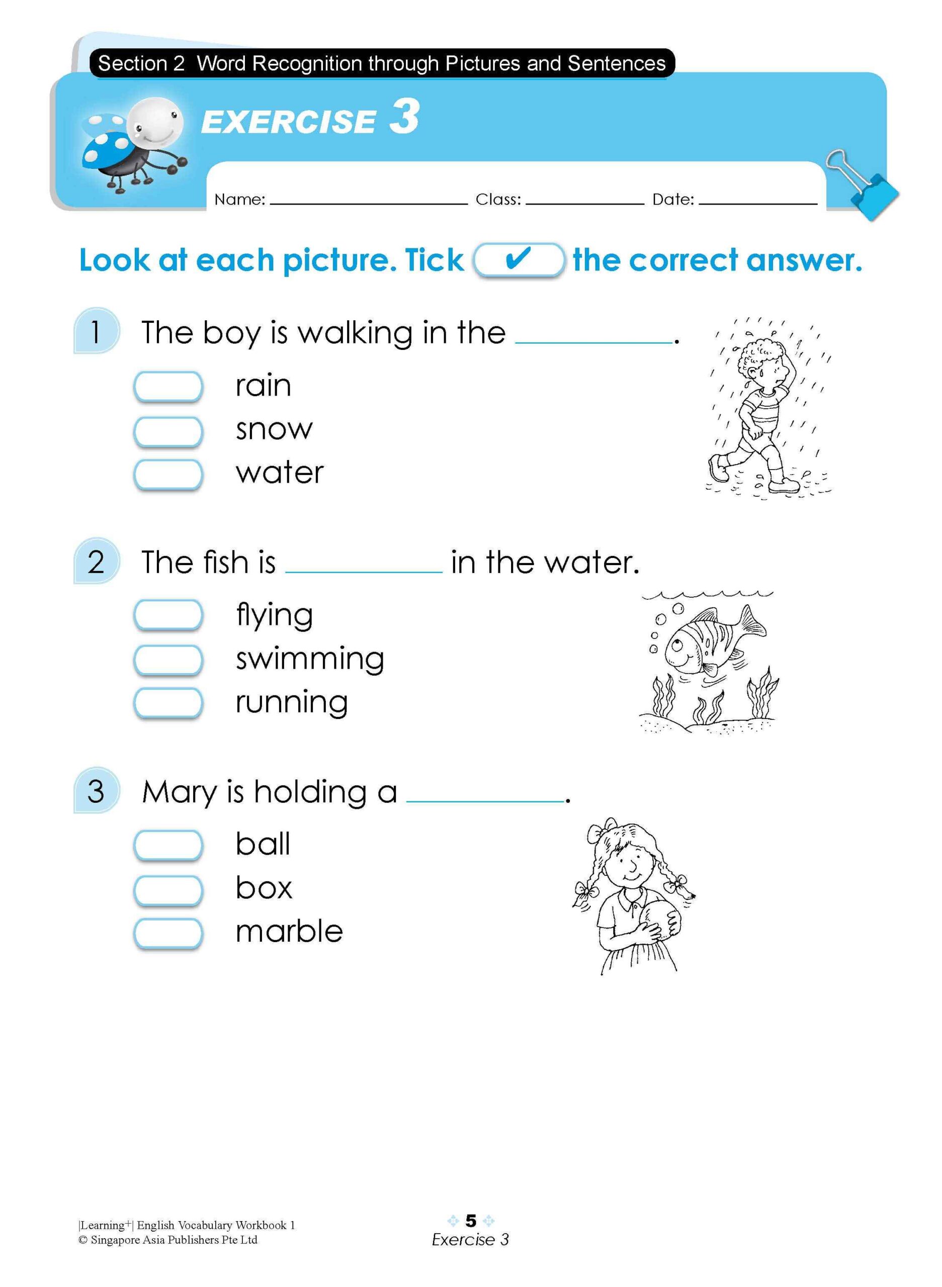 LEARNING+ ENGLISH VOCABULARY Workbook 1