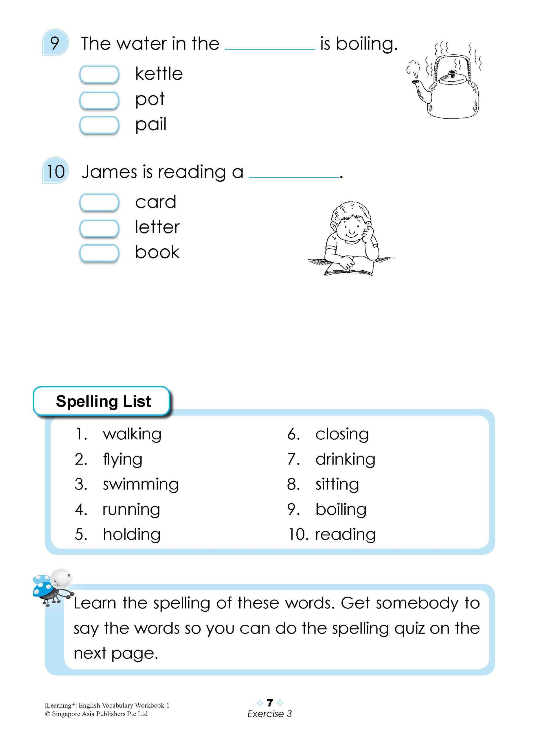 LEARNING+ ENGLISH VOCABULARY Workbook 1