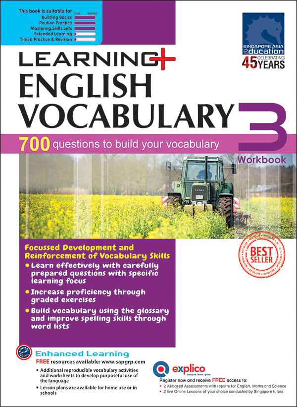 LEARNING+ ENGLISH VOCABULARY Workbook 3