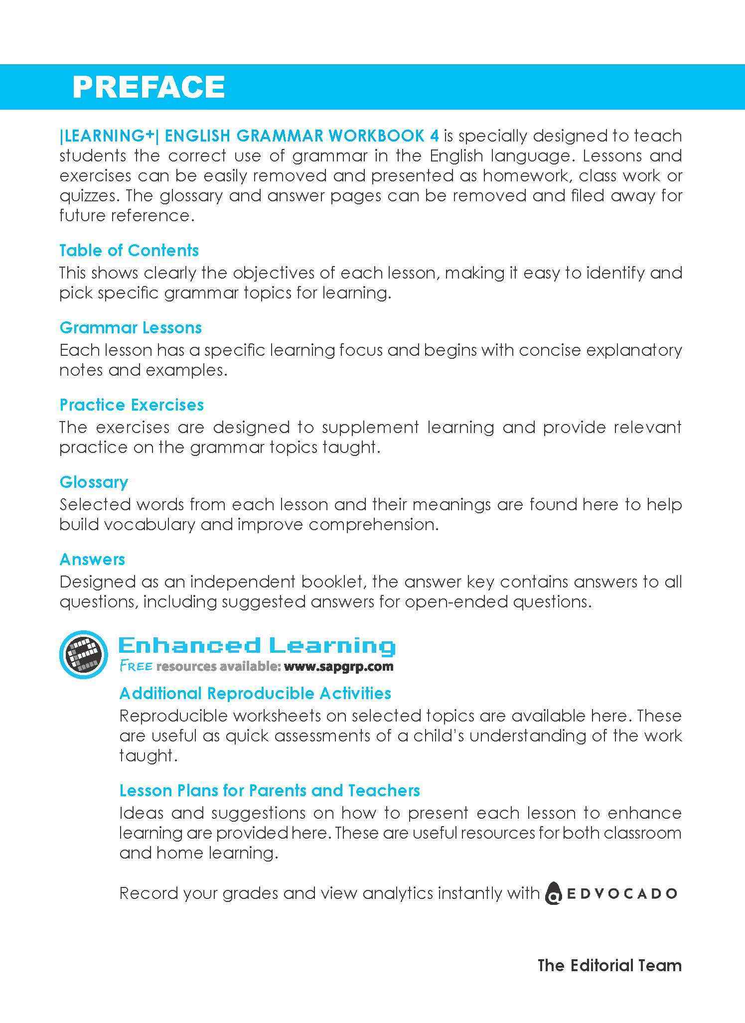 LEARNING+ ENGLISH GRAMMAR Workbook 4