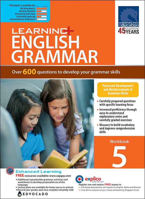 LEARNING+ ENGLISH GRAMMAR Workbook 5