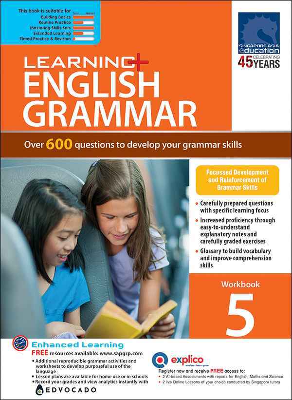 LEARNING+ ENGLISH GRAMMAR Workbook 5