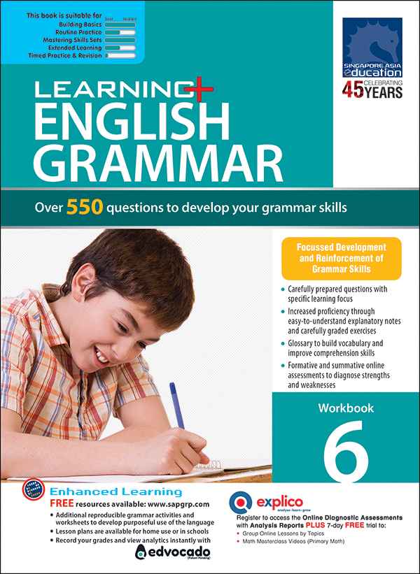 LEARNING+ ENGLISH GRAMMAR Workbook 6
