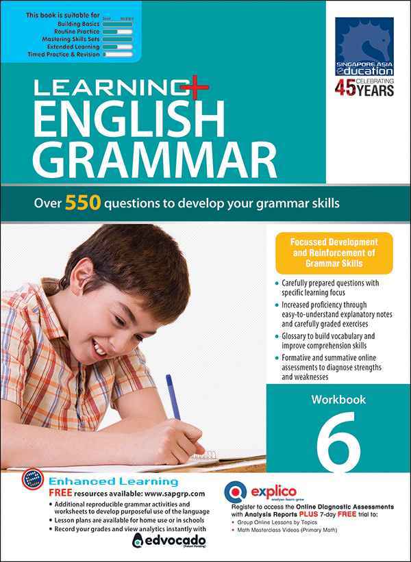 LEARNING+ ENGLISH GRAMMAR Workbook 6