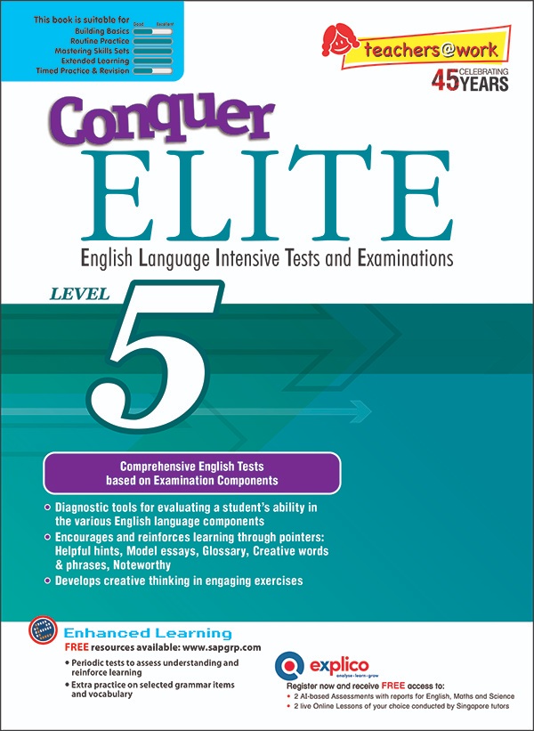 Conquer ELITE (English Language Intensive Tests and Examinations) Level 5