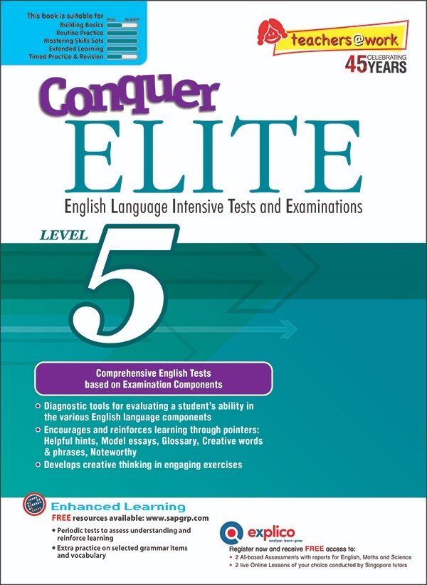 Conquer ELITE (English Language Intensive Tests and Examinations) Level 5