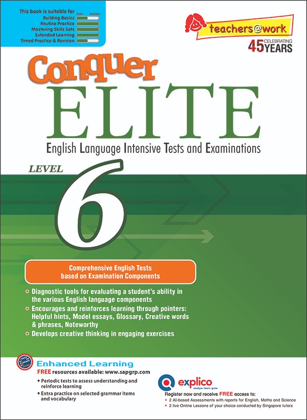 Conquer ELITE (English Language Intensive Tests and Examinations) Level 6