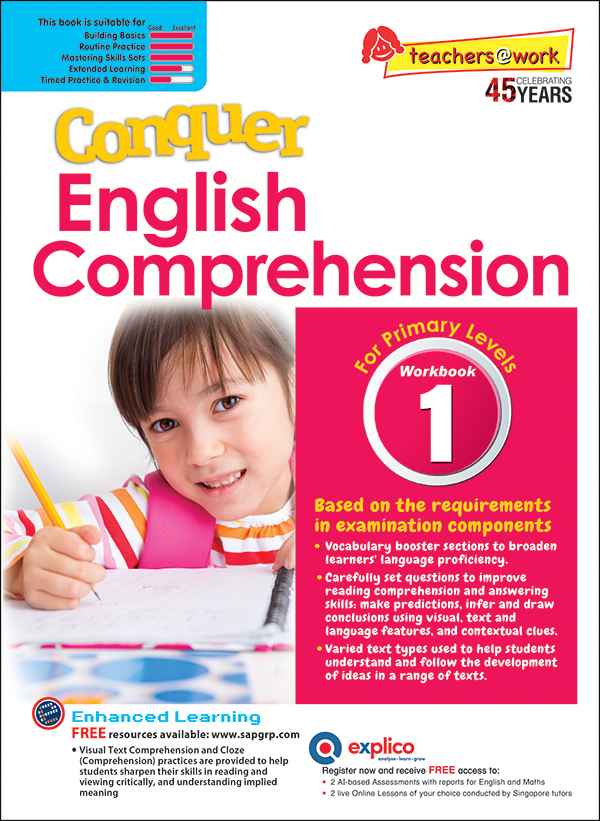 Conquer English Comprehension Workbook 1