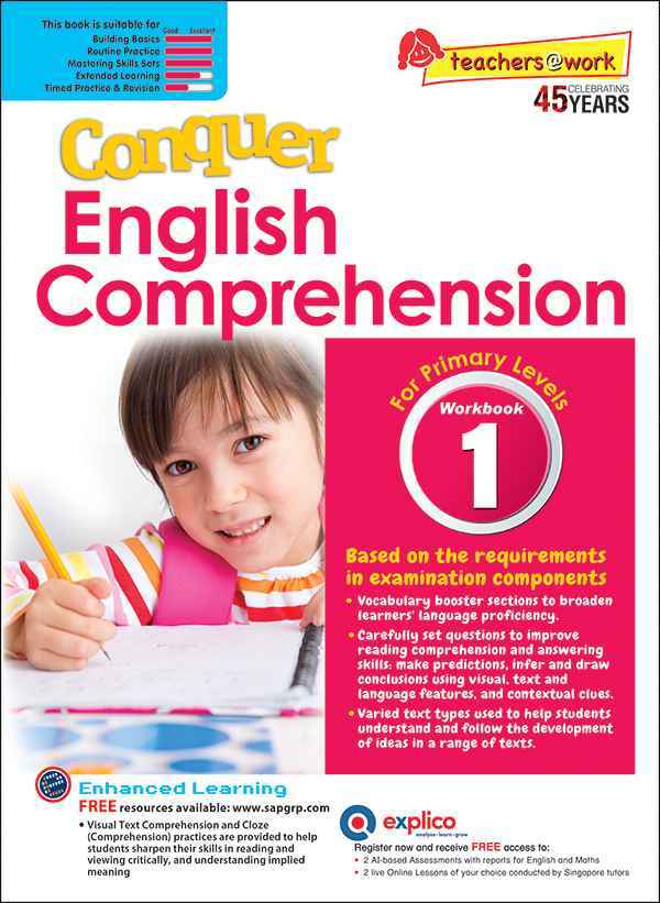 Conquer English Comprehension Workbook 1