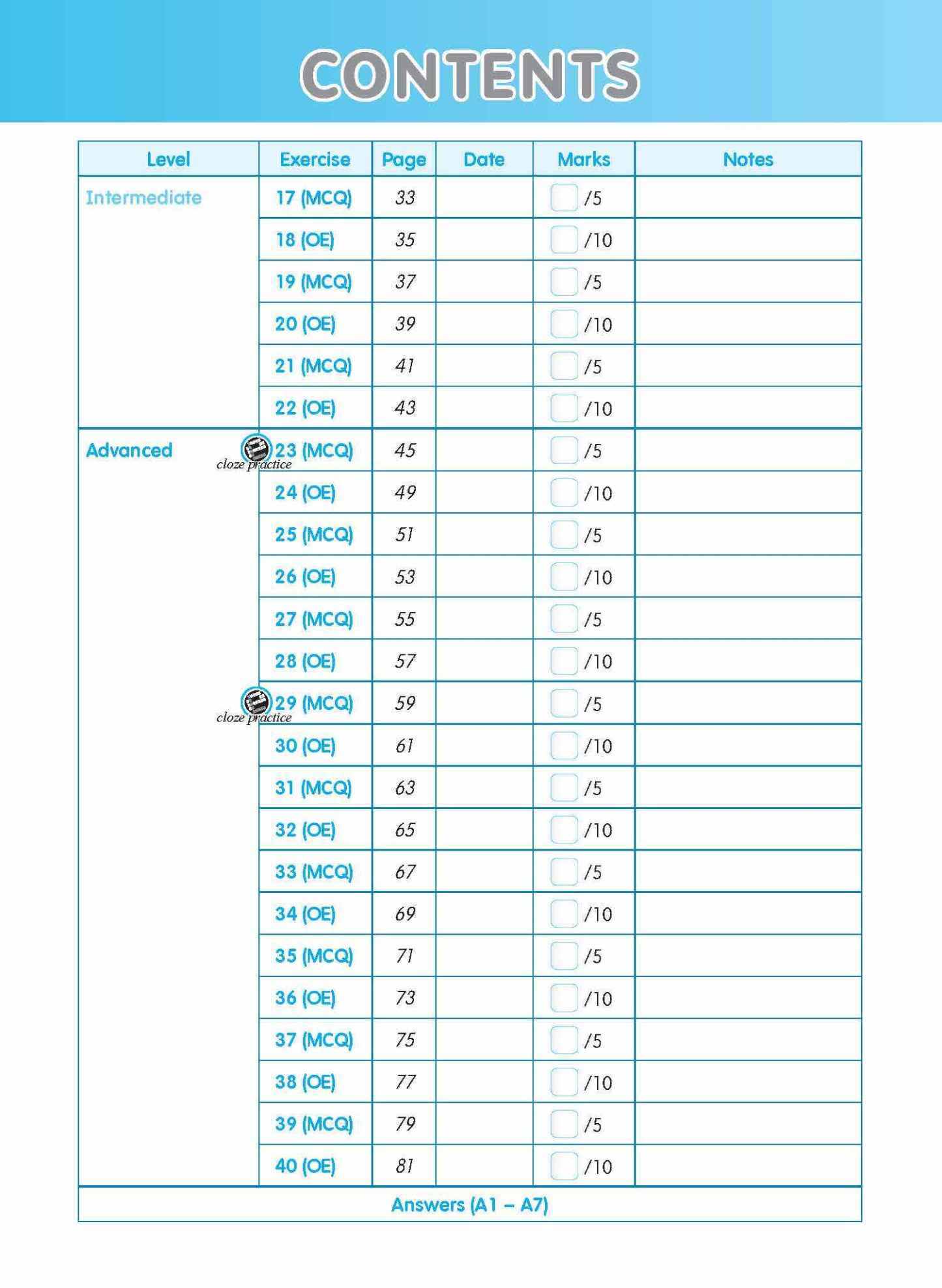 Conquer English Comprehension Workbook 1
