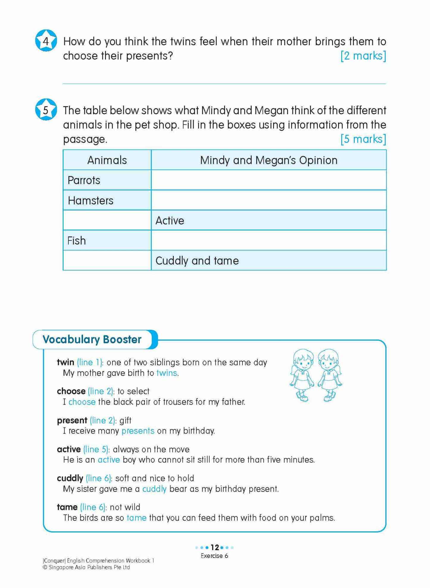 Conquer English Comprehension Workbook 1