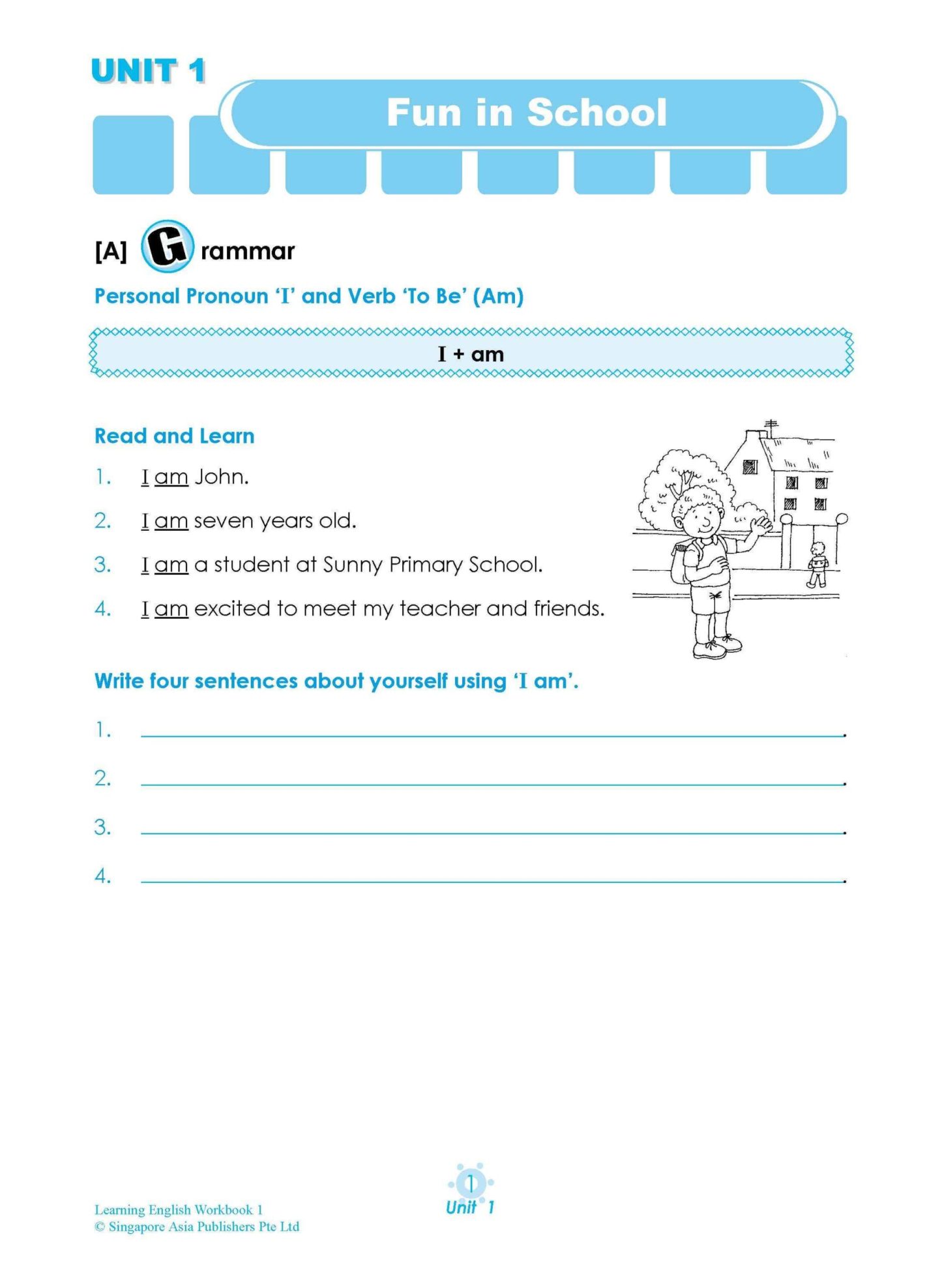 LEARNING ENGLISH Workbook 1