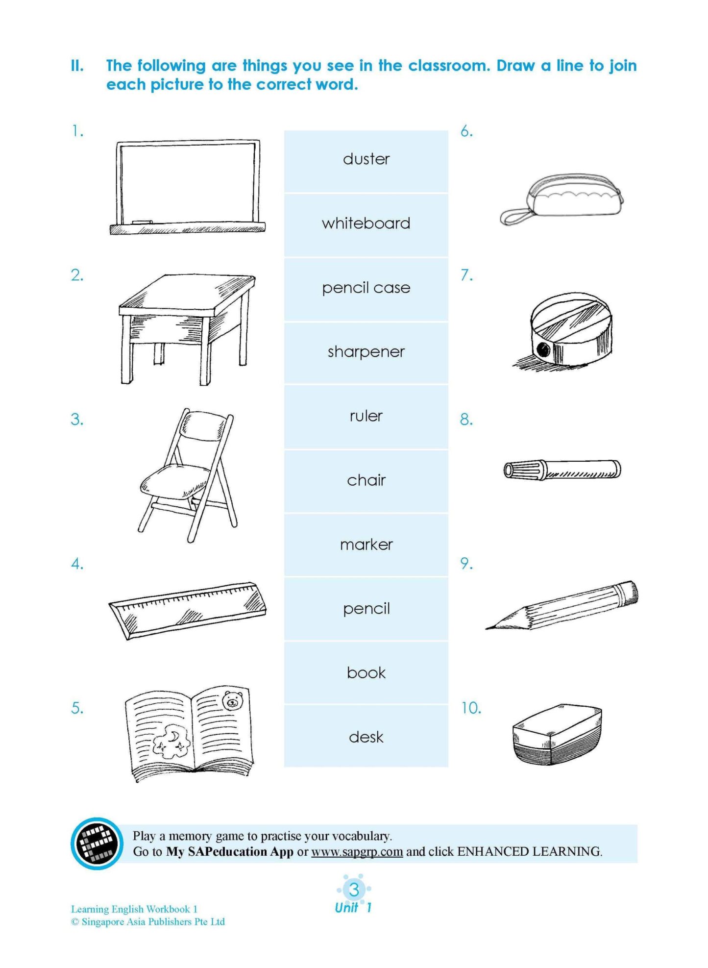 LEARNING ENGLISH Workbook 1