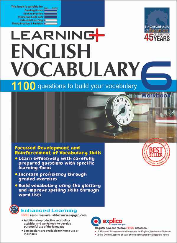 LEARNING+ ENGLISH VOCABULARY Workbook 6