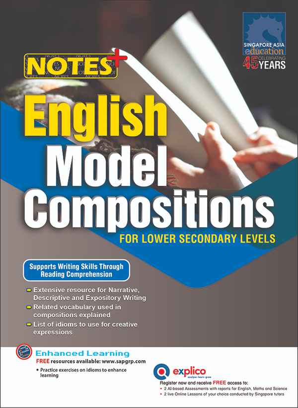 NOTES+ English Model Compositions FOR LOWER SECONDARY LEVELS