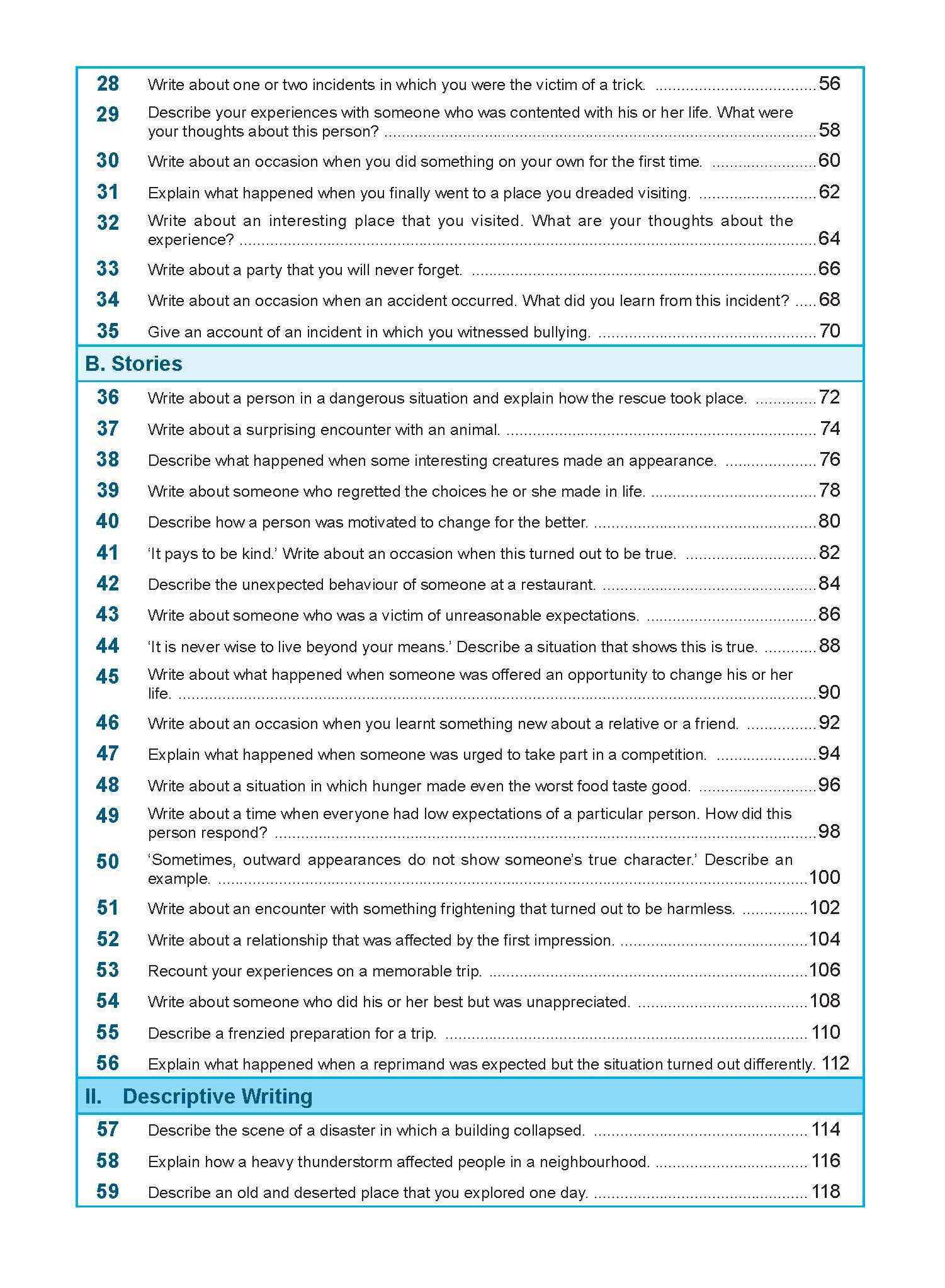 NOTES+ English Model Compositions FOR LOWER SECONDARY LEVELS