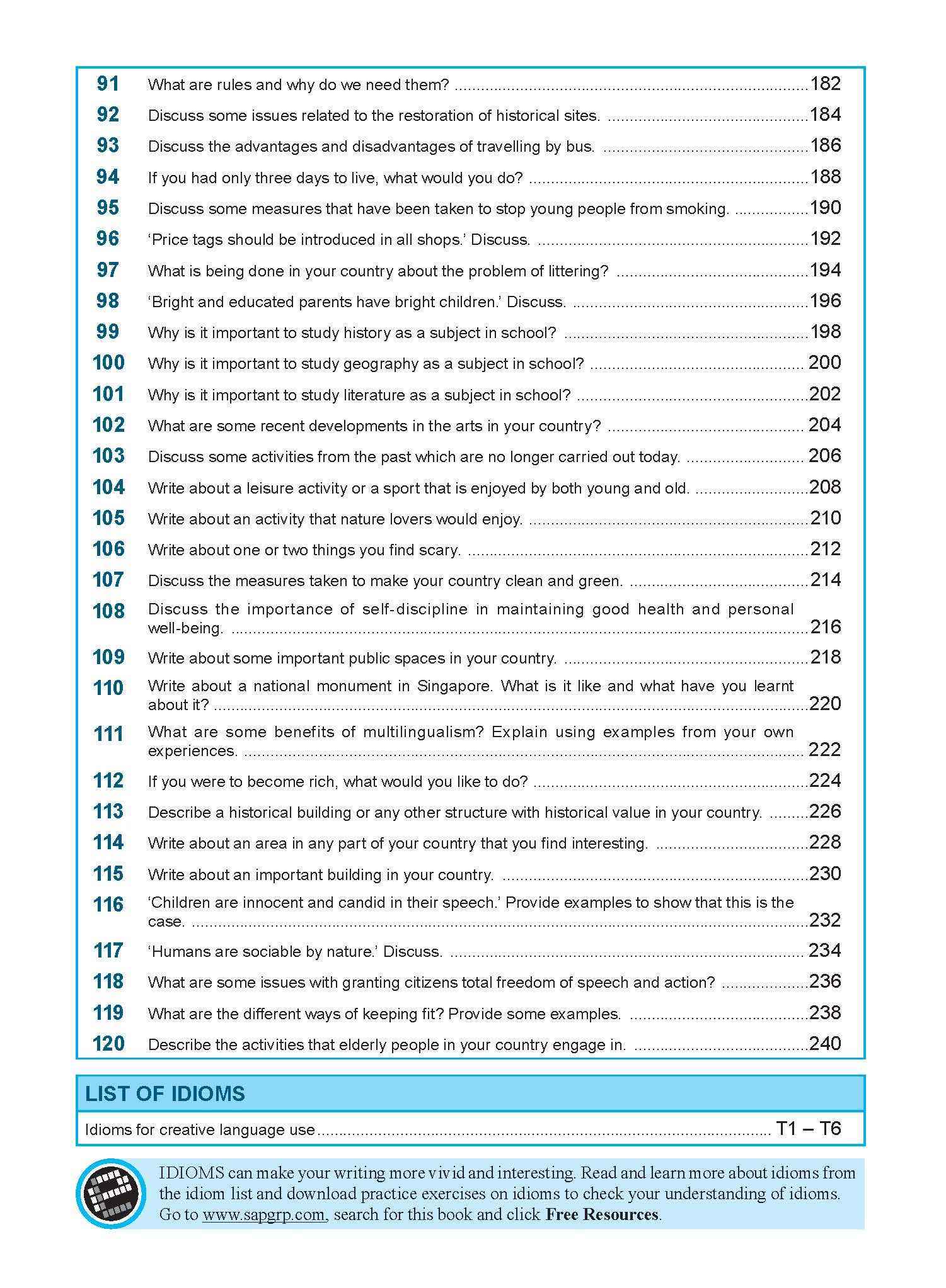 NOTES+ English Model Compositions FOR LOWER SECONDARY LEVELS