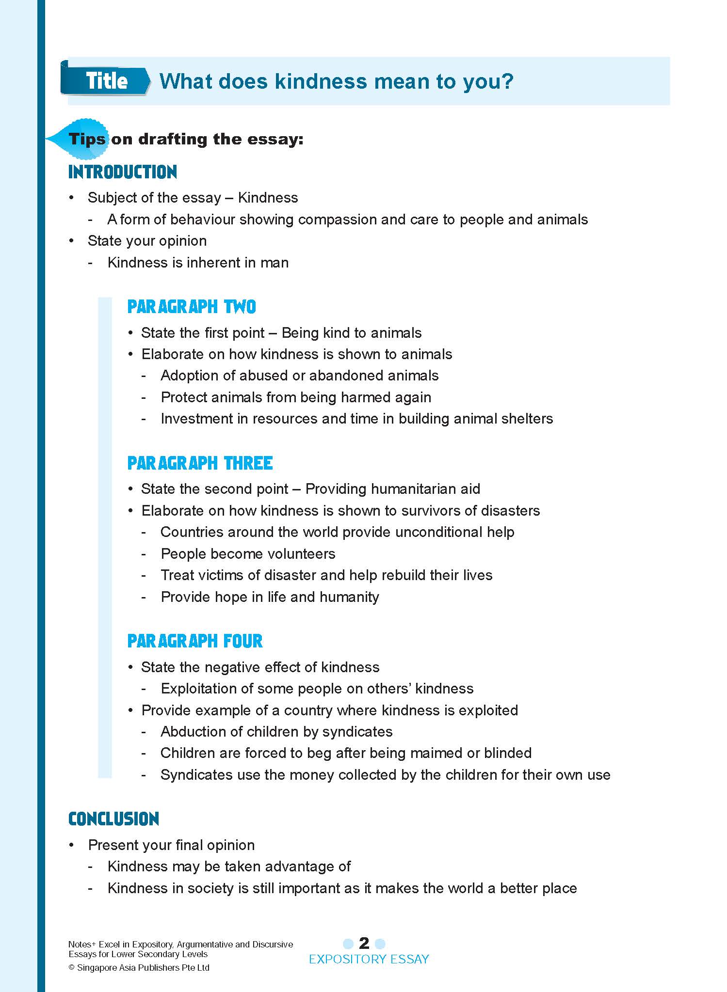 NOTES+ EXCEL IN EXPOSITORY, ARGUMENTATIVE AND DISCURSIVE ESSAYS For Lower Secondary Levels