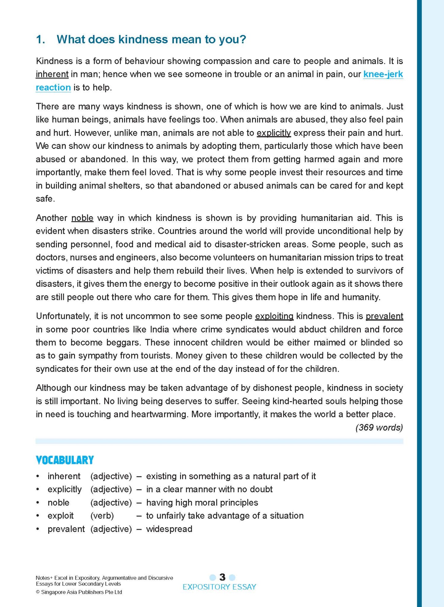 NOTES+ EXCEL IN EXPOSITORY, ARGUMENTATIVE AND DISCURSIVE ESSAYS For Lower Secondary Levels