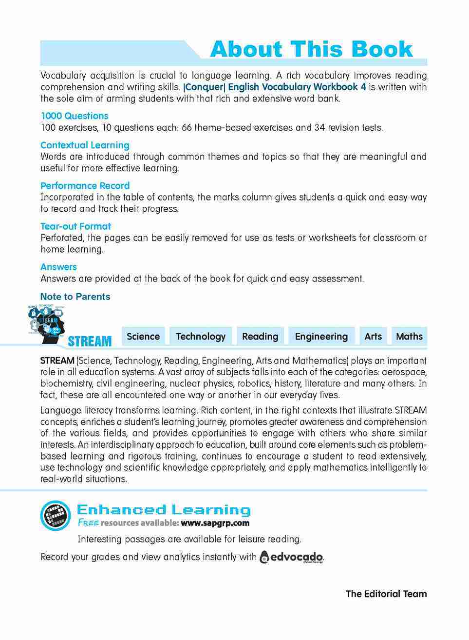 Conquer English Vocabulary Workbook 4