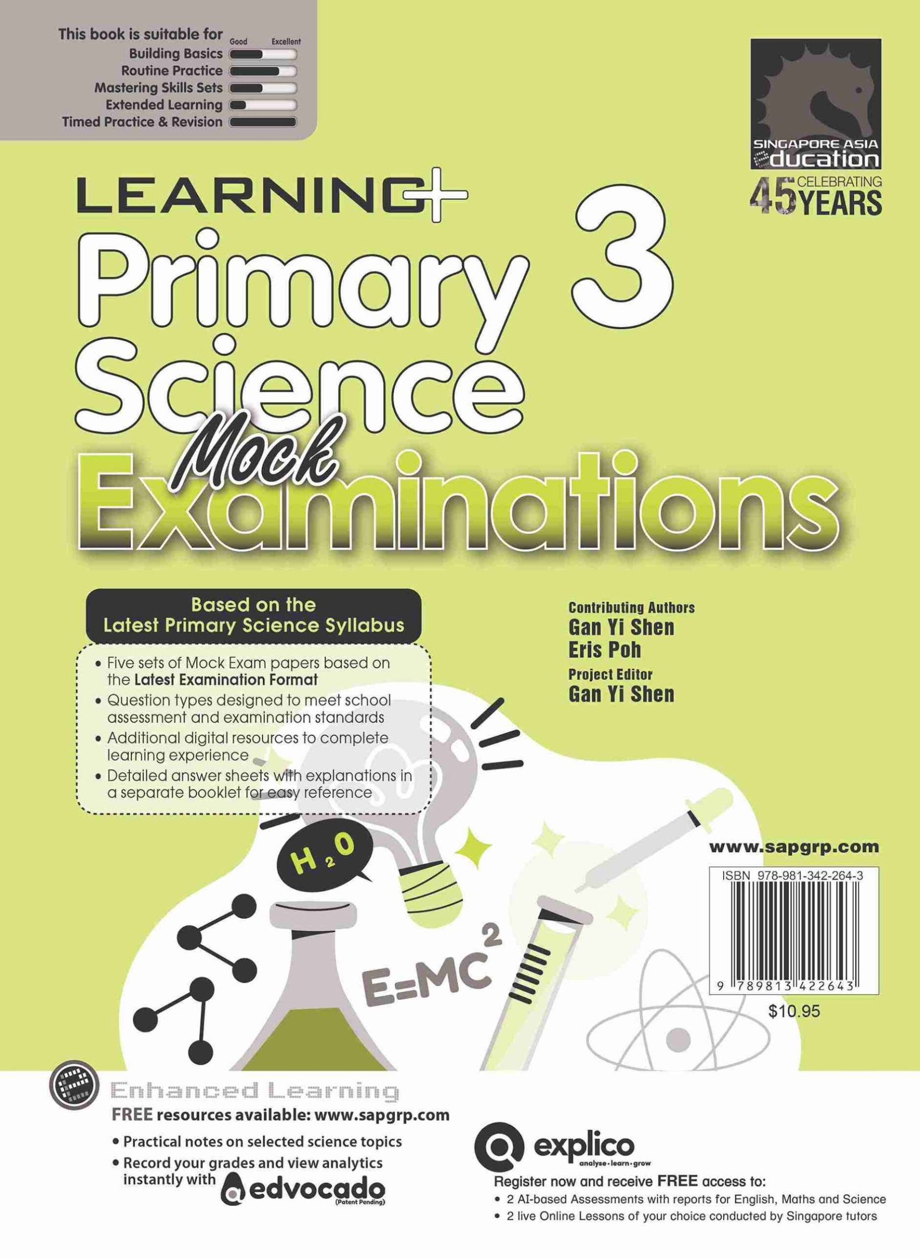 LEARNING+ Primary 3 Science Mock Examinations