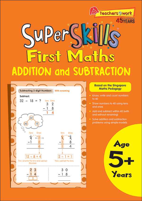 Super Skills First Maths ADDITION and SUBTRACTION (Age 5+ Years)