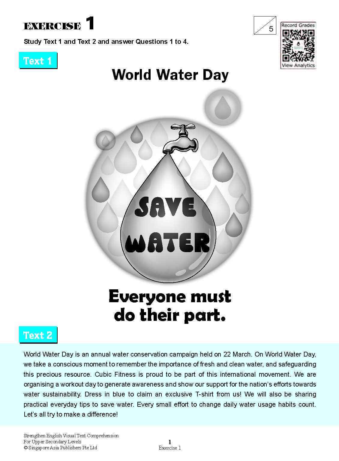 Strengthen English Visual Text COMPREHENSION FOR UPPER SECONDARY LEVELS