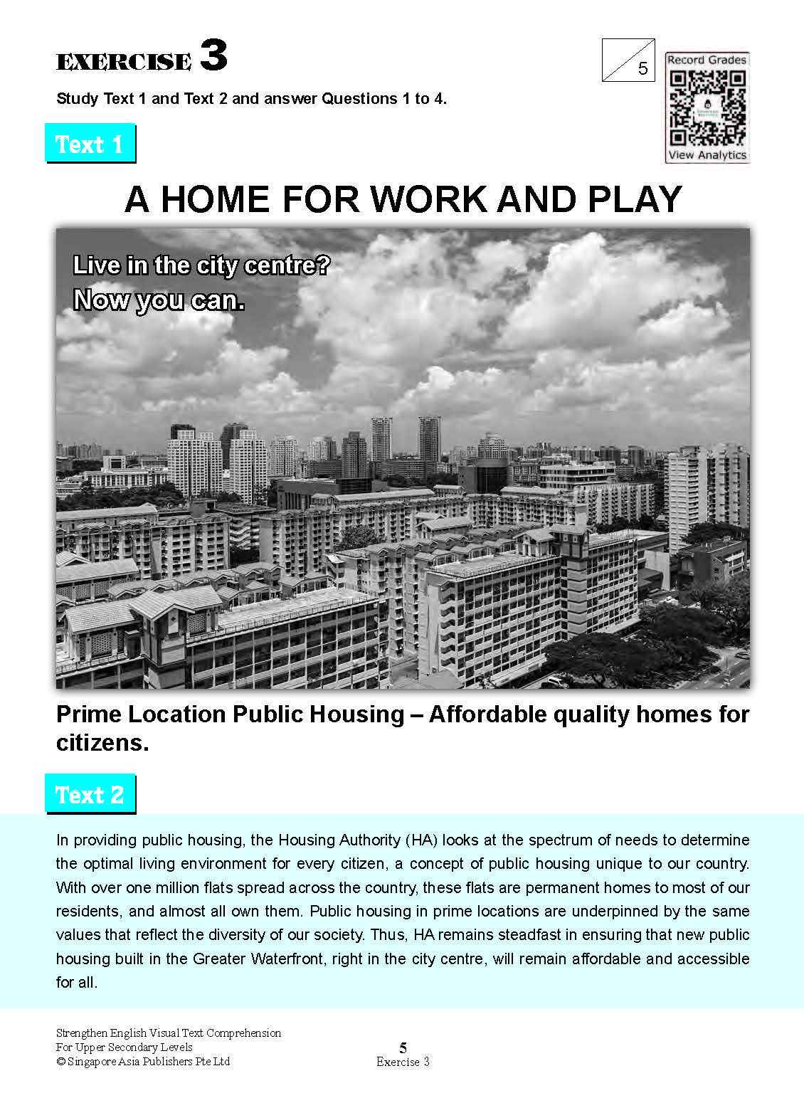 Strengthen English Visual Text COMPREHENSION FOR UPPER SECONDARY LEVELS