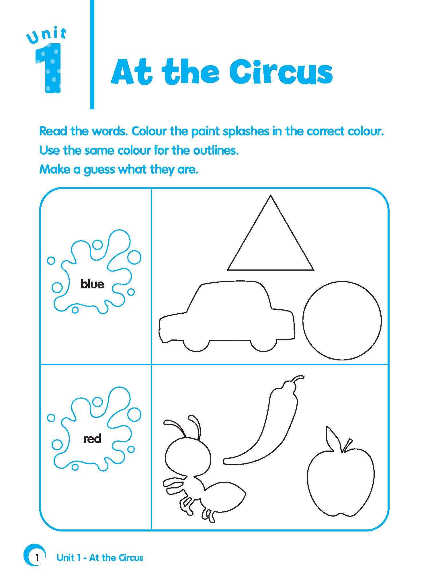 Rainbow English Activity Book Nursery A