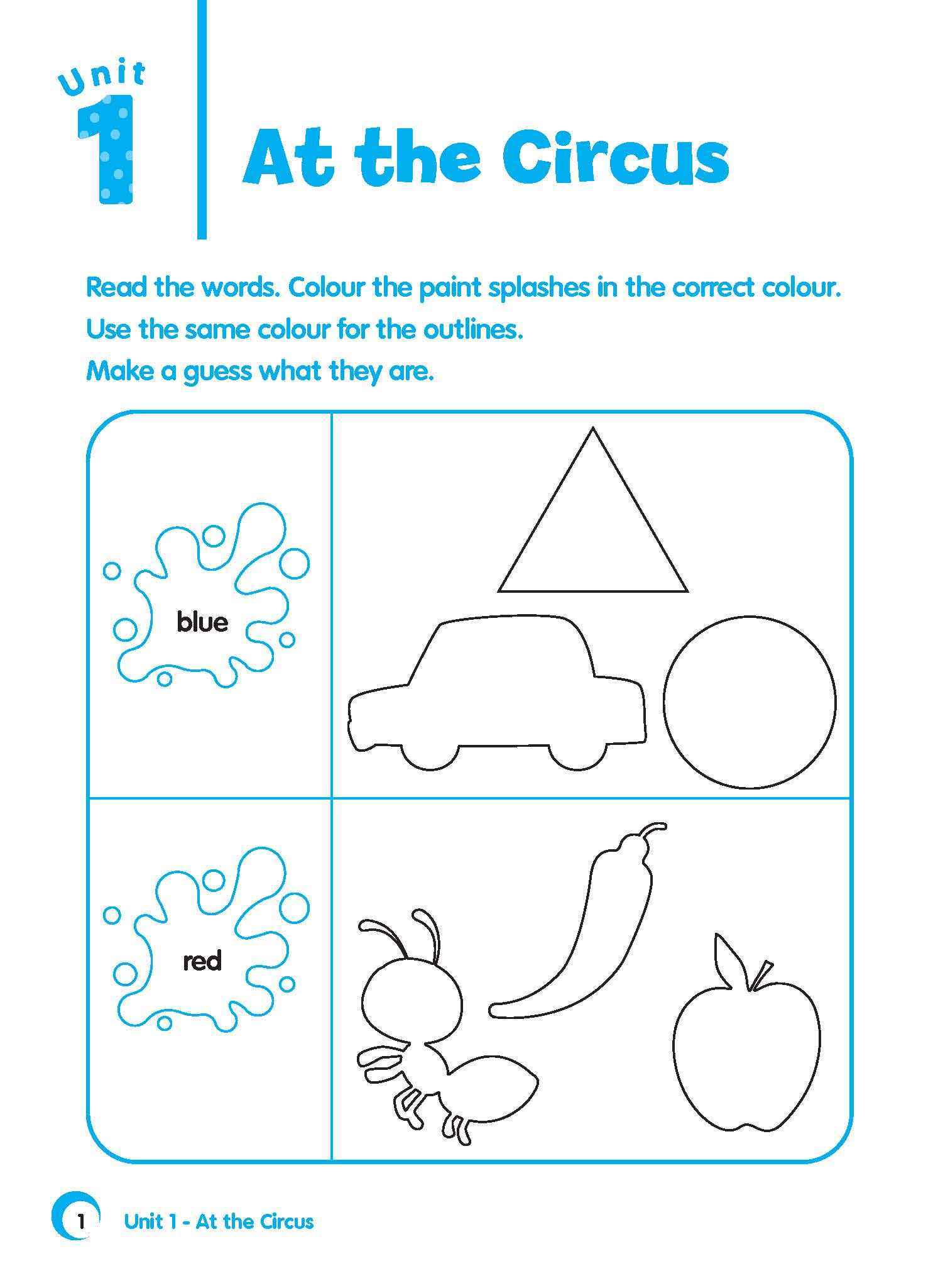 Rainbow English Activity Book Nursery A