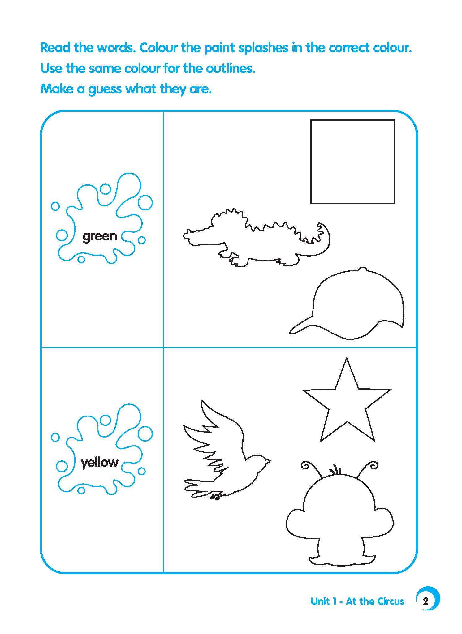 Rainbow English Activity Book Nursery A