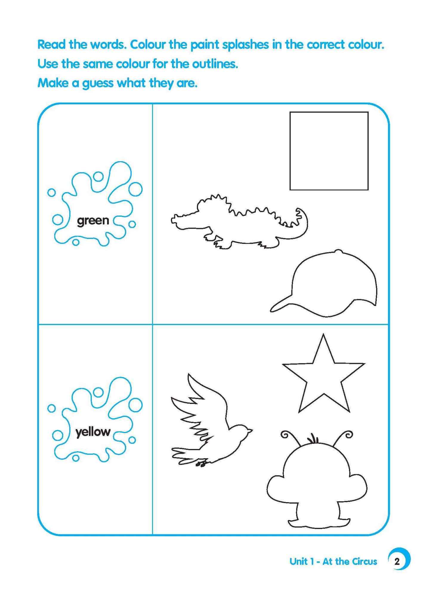 Rainbow English Activity Book Nursery A