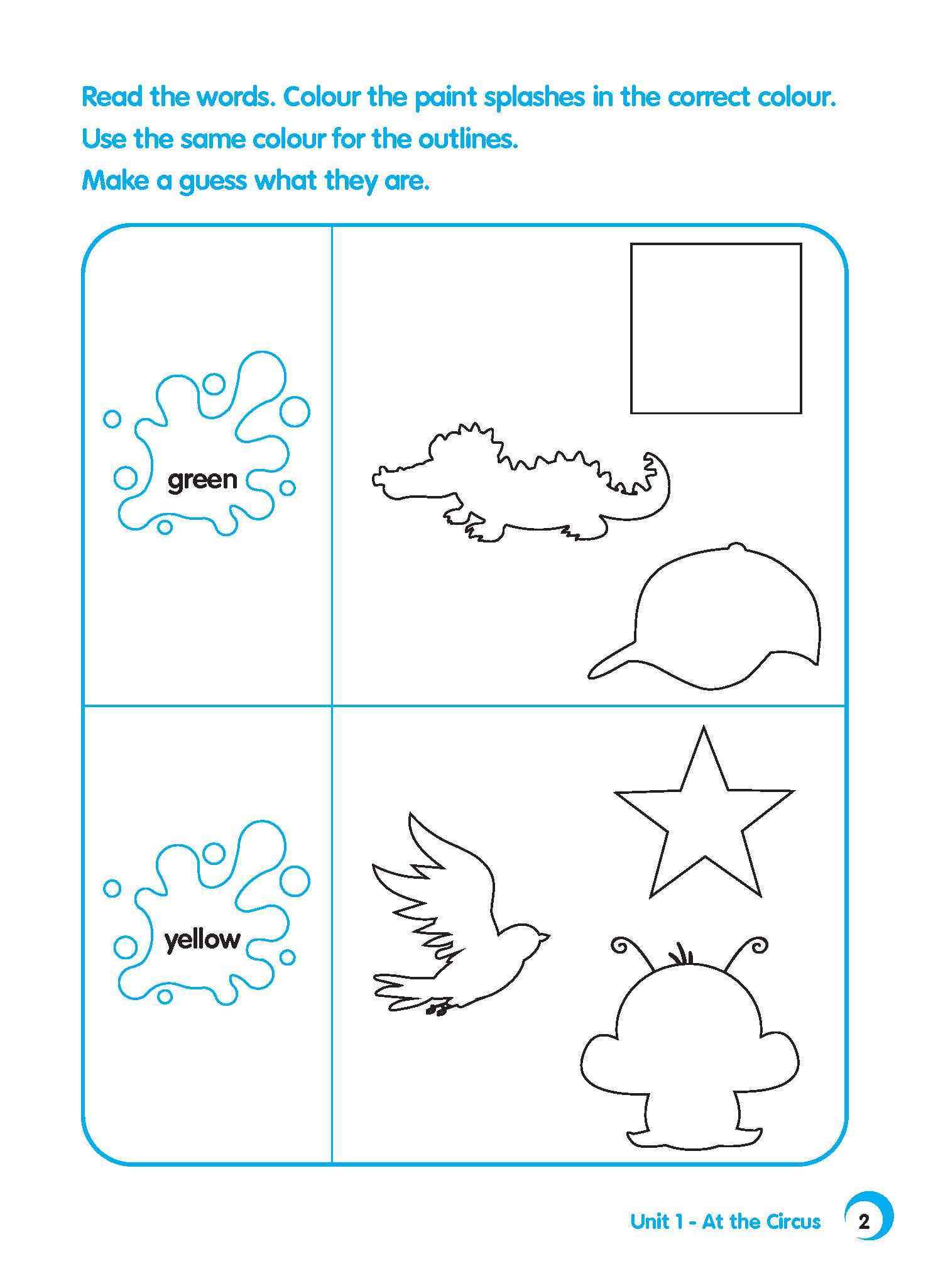 Rainbow English Activity Book Nursery A