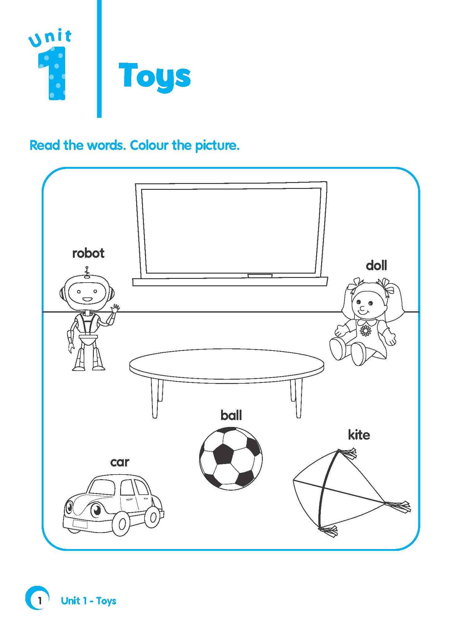 Rainbow English Activity Book Nursery B