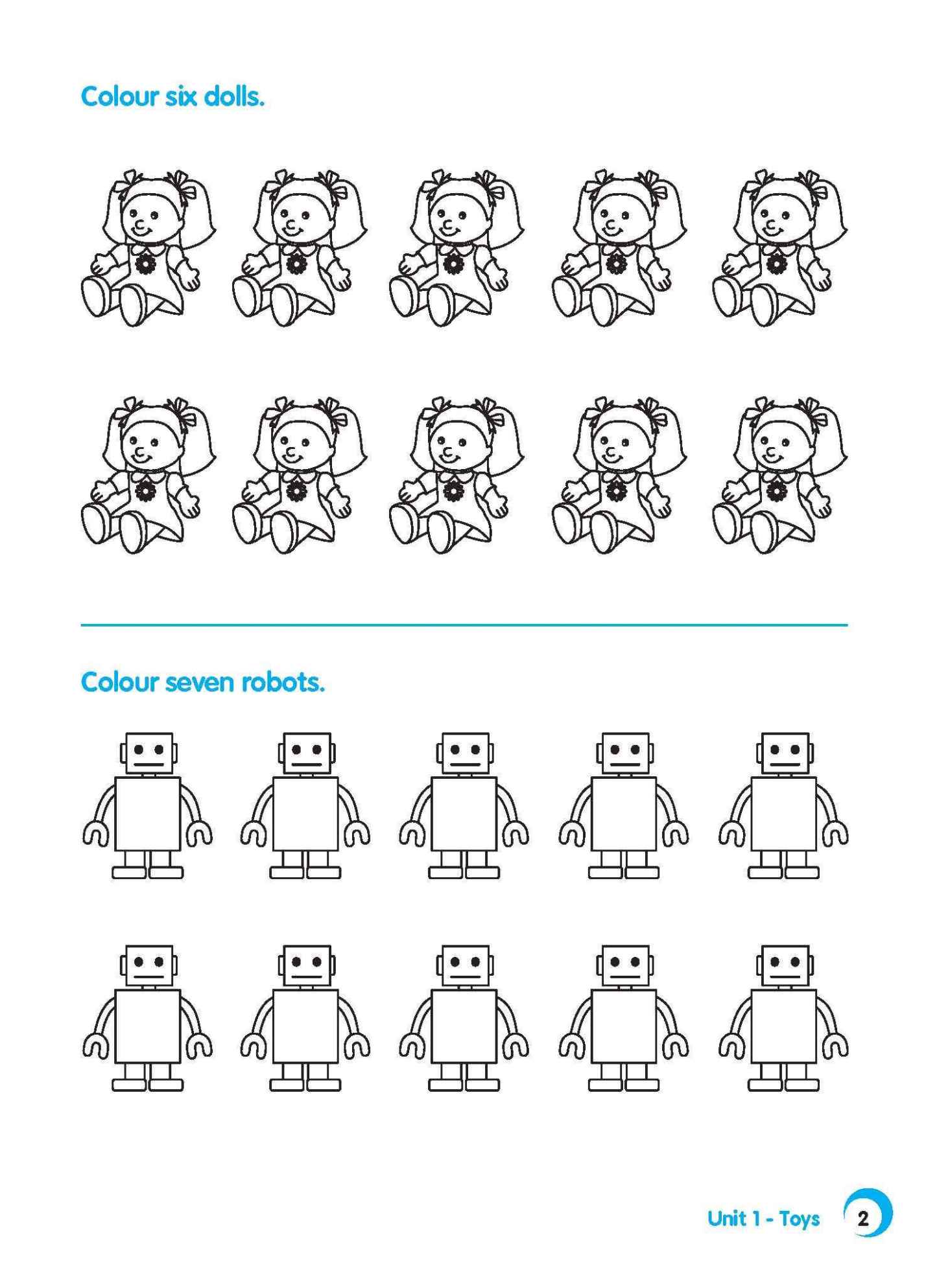 Rainbow English Activity Book Nursery B