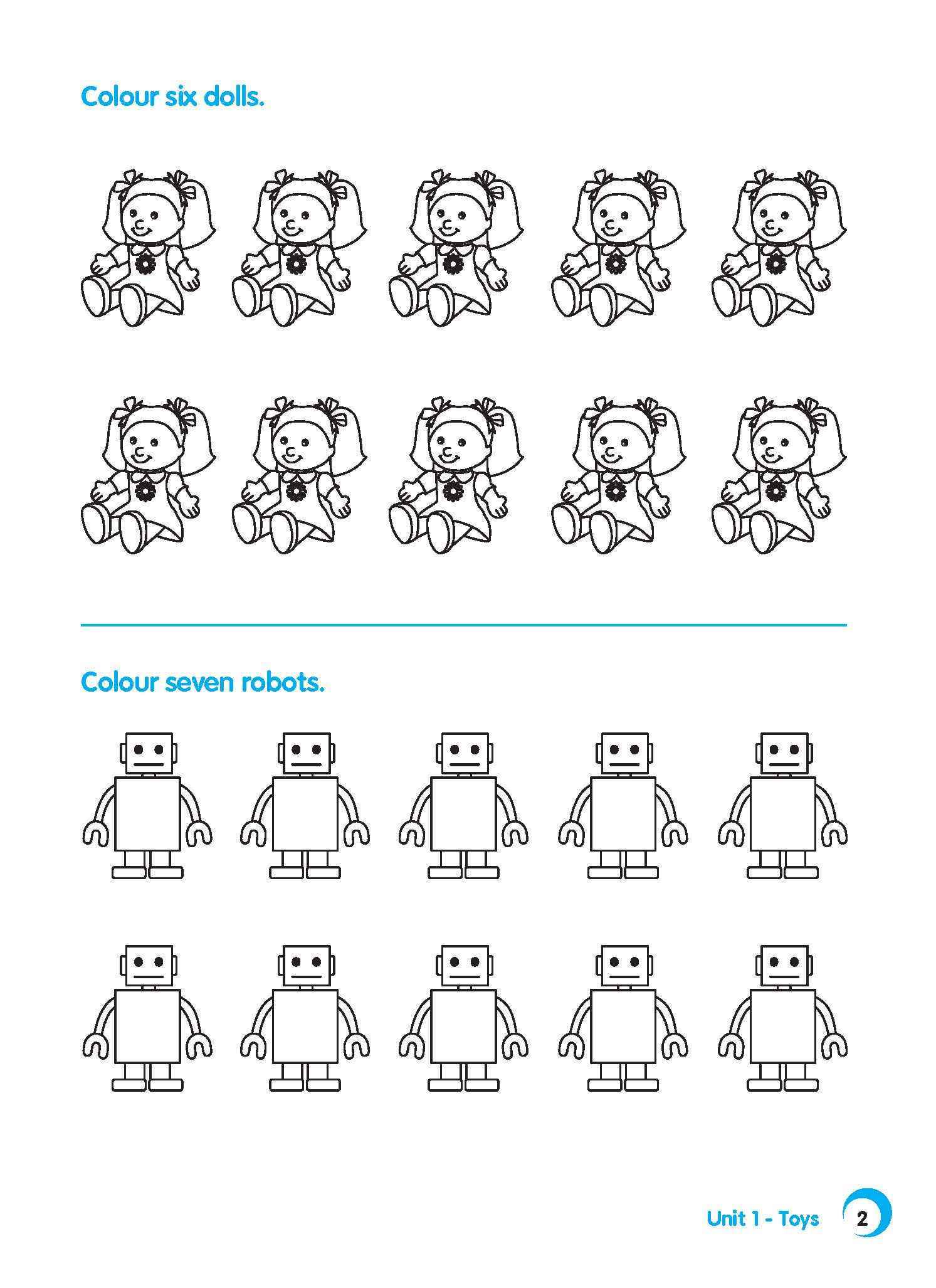 Rainbow English Activity Book Nursery B
