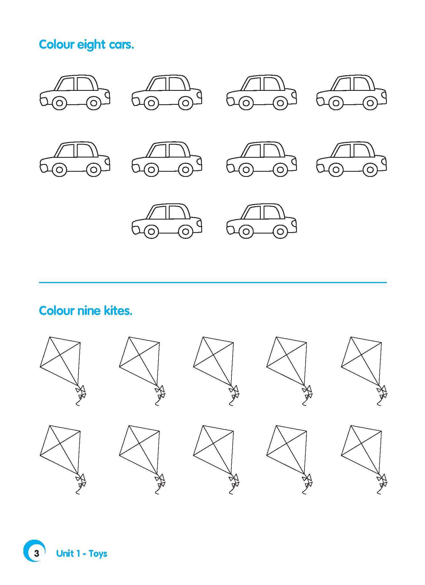 Rainbow English Activity Book Nursery B