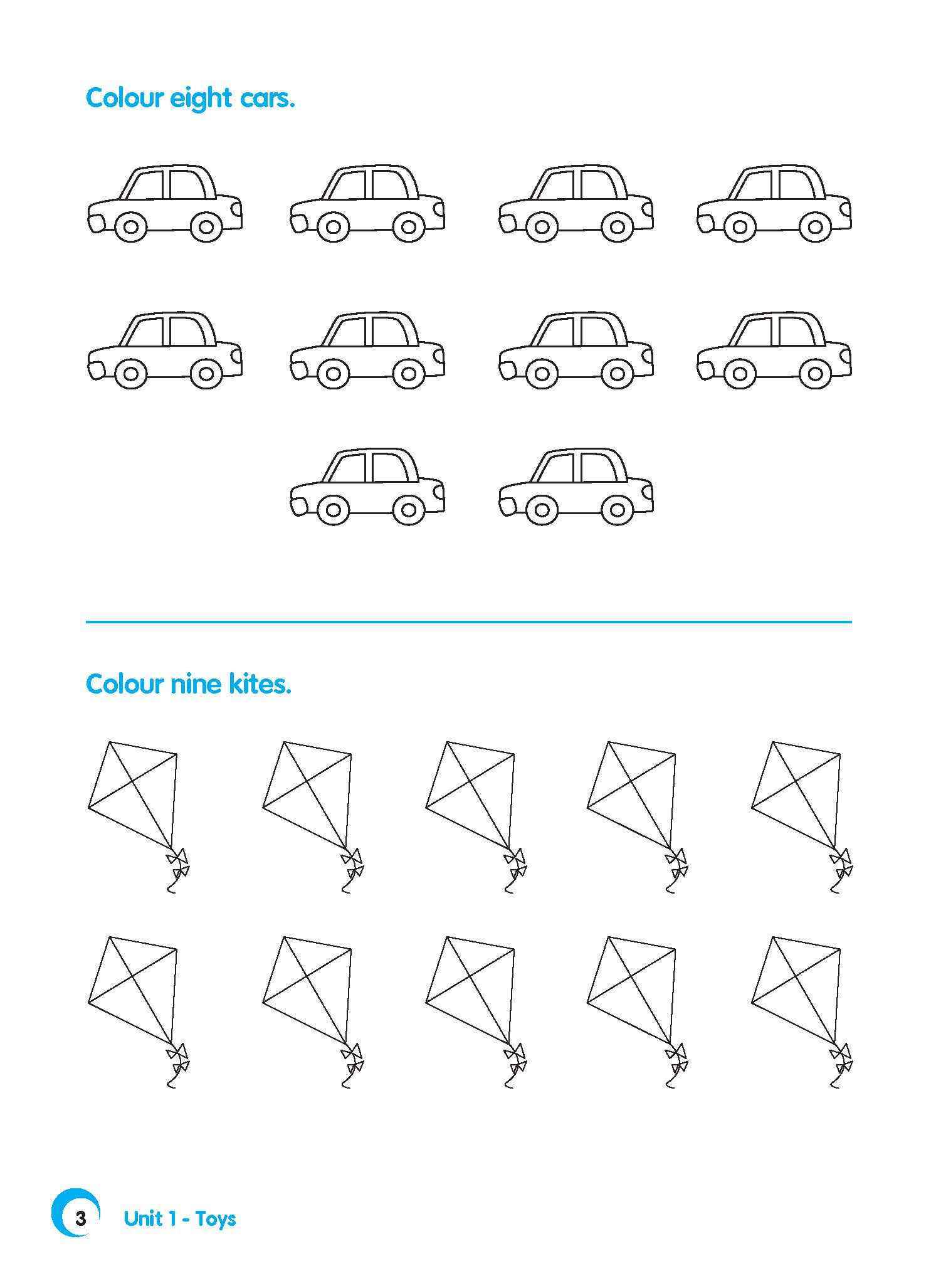 Rainbow English Activity Book Nursery B