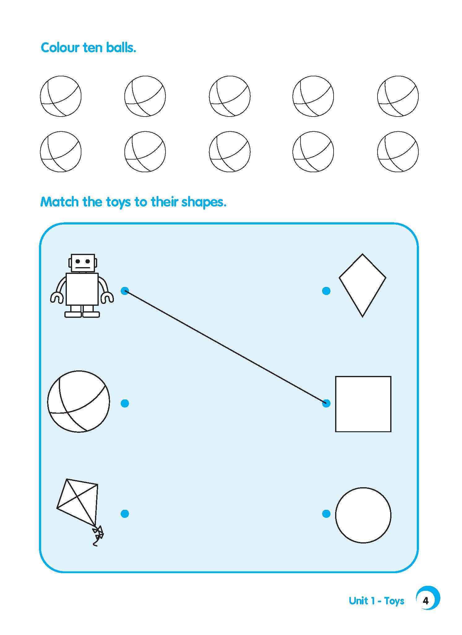 Rainbow English Activity Book Nursery B